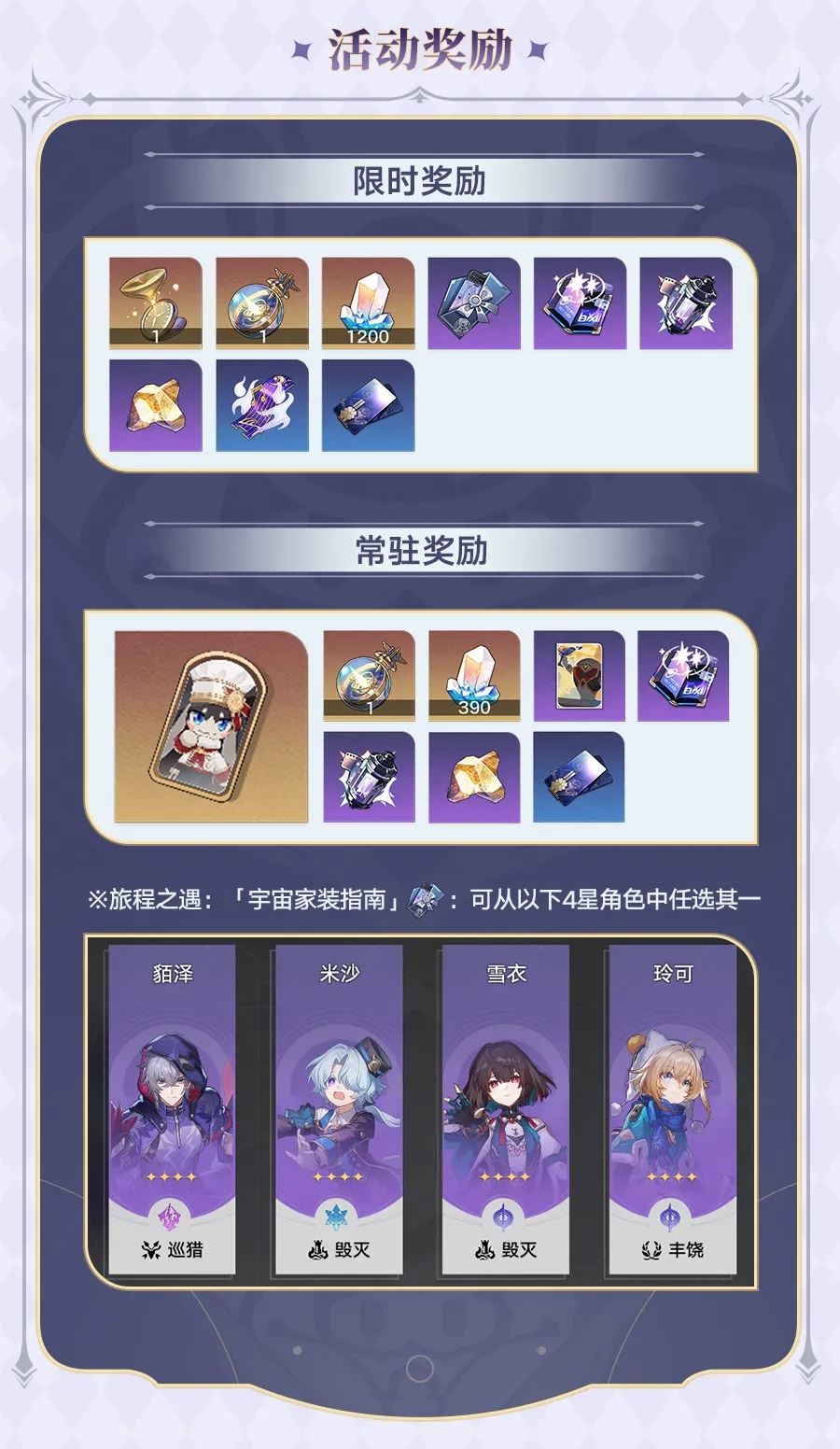 崩坏星穹铁道宇宙家装指南活动玩法攻略-崩坏星穹铁道家装活动攻略