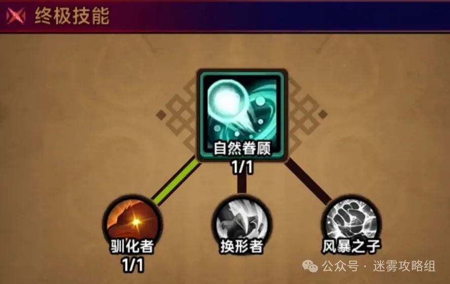 迷雾大陆S4德鲁伊毒蜘蛛bd毕业攻略-迷雾大陆S4德鲁伊毒蜘蛛bd毕业模板