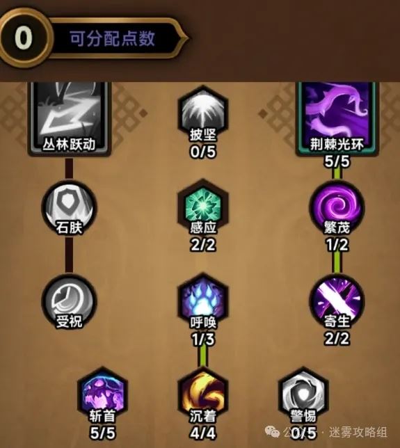 迷雾大陆S4德鲁伊毒蜘蛛bd毕业攻略-迷雾大陆S4德鲁伊毒蜘蛛bd毕业模板