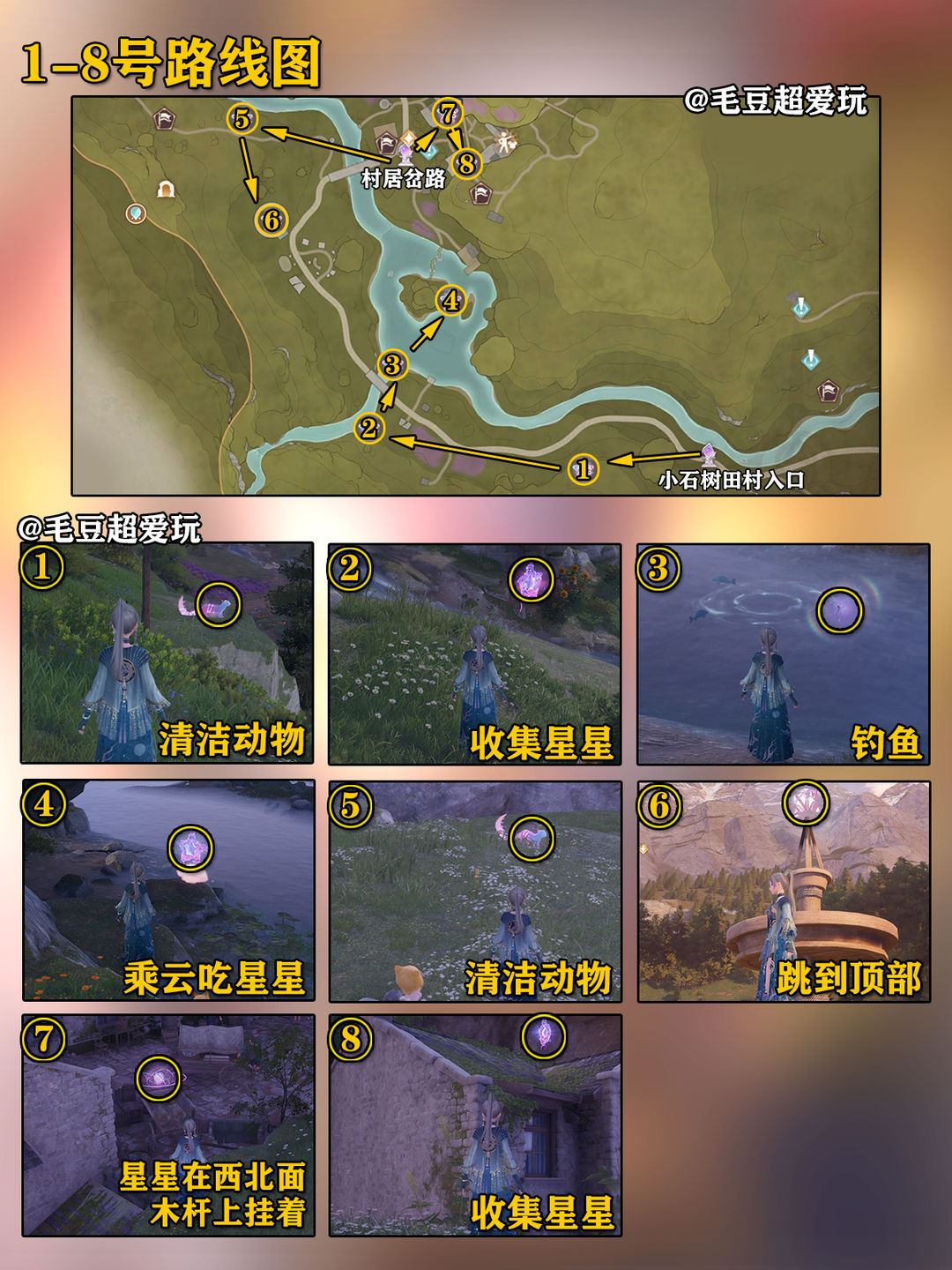 无限暖暖278个奇想星位置收集全攻略-无限暖暖278个奇想星位置攻略