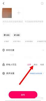 快手发布作品怎样设置可见范围-快手发布作品如何设置可见范围