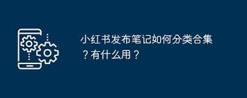 小红书笔记分类合集指南-小红书笔记如何分类合集