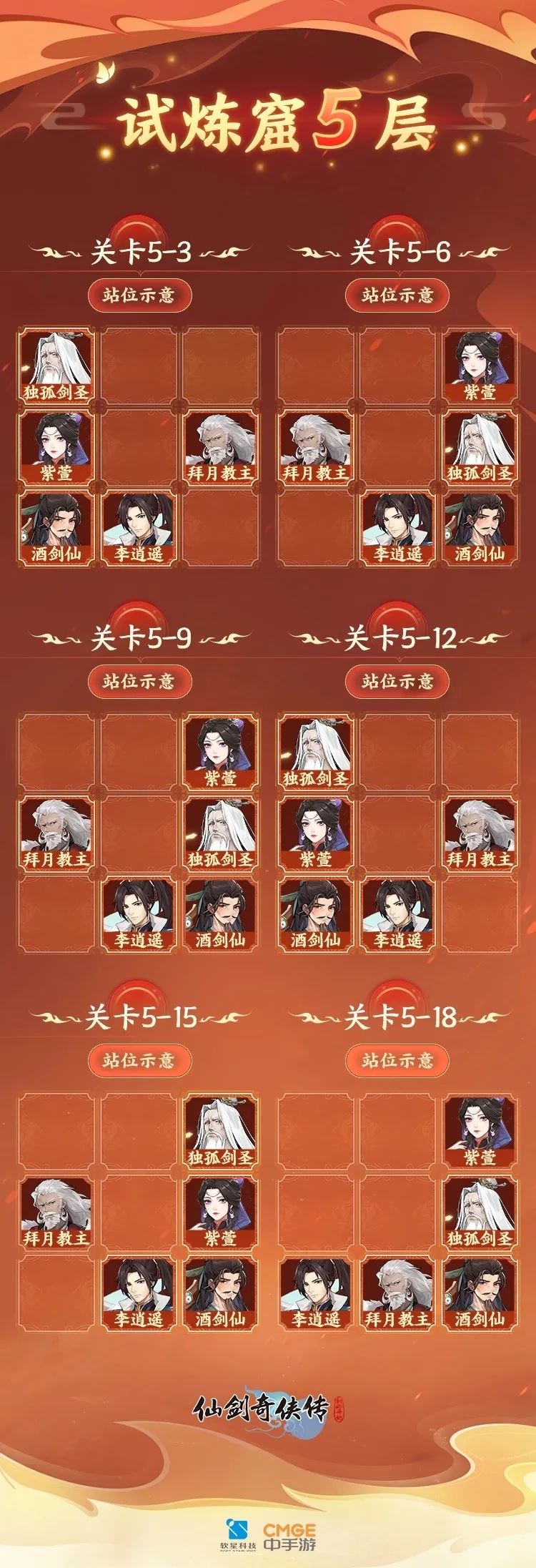 仙剑奇侠传之新的开始试炼窟4至6层攻略汇总原标题和新标题的组合仙剑奇侠传之新的开始试炼窟4层5层6层攻略大全-仙剑奇侠传之新的开始试炼窟4至6层攻略汇总