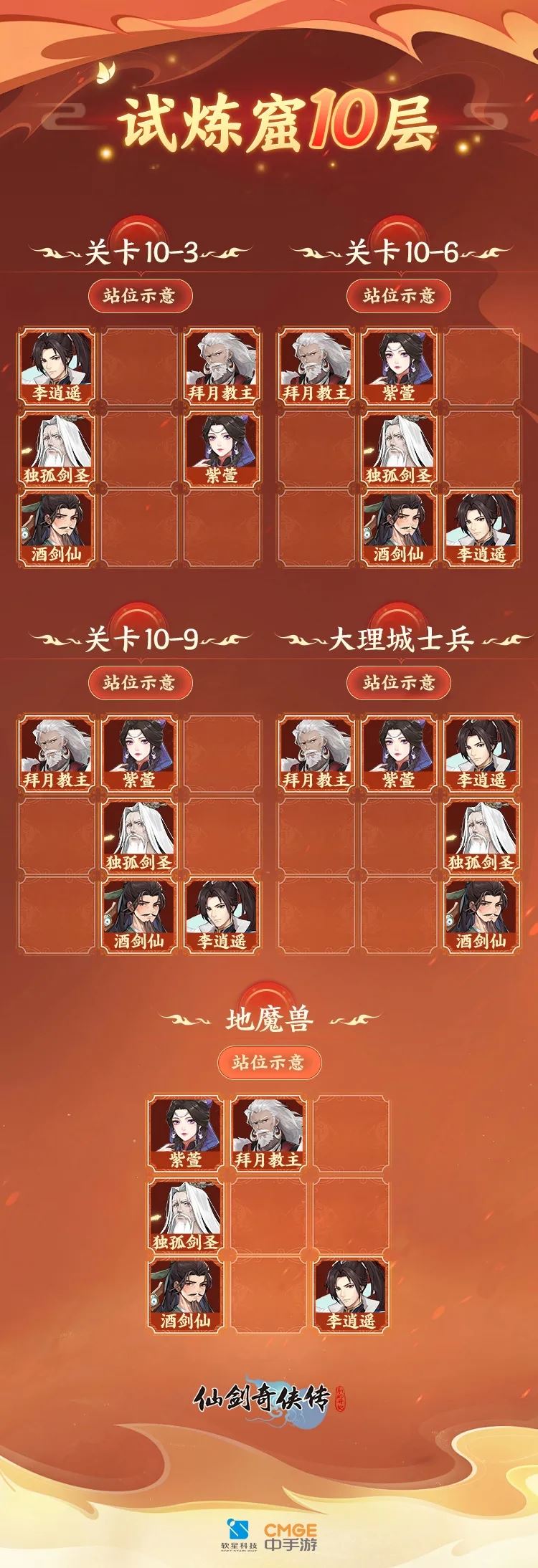 仙剑奇侠传之新的开始试炼窟第10层攻略-仙剑之新开始试炼窟第10层详细指南